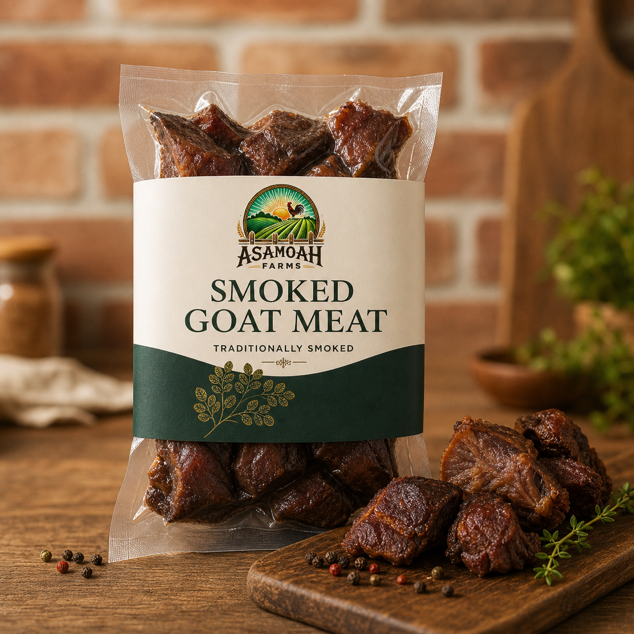 Smoked Goat Meat
