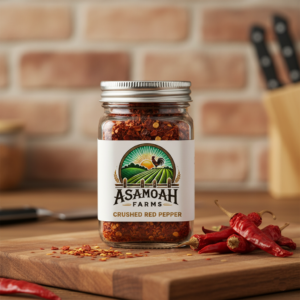 Crushed Cayenne Pepper — Sun‑Dried (1.5 oz jar)